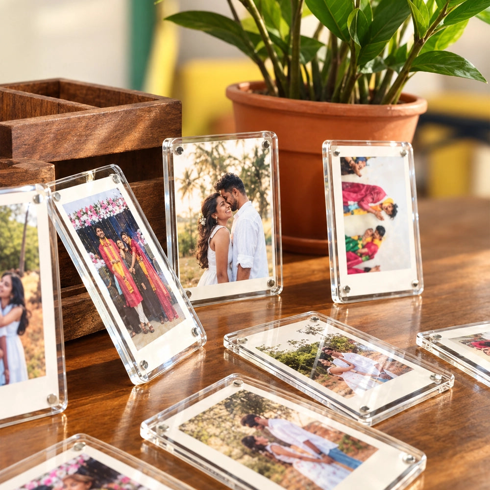 Acrylic Polaroid Fridge Magnet