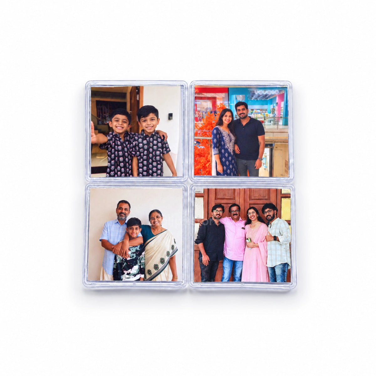 Acrylic Square Fridge Magnets