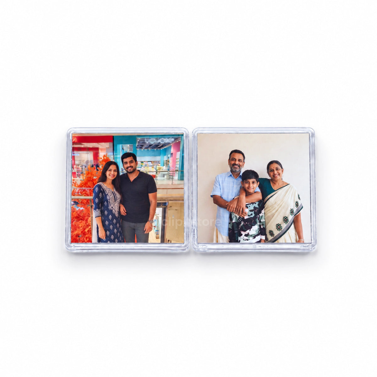 Acrylic Square Fridge Magnets