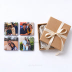 Custom Square Fridge Photo Magnets